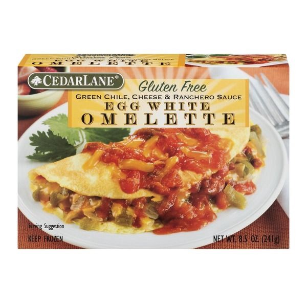 slide 1 of 6, Cedarlane Egg White Omelet Green Chili & Ranchero Sauce, 8.5 oz