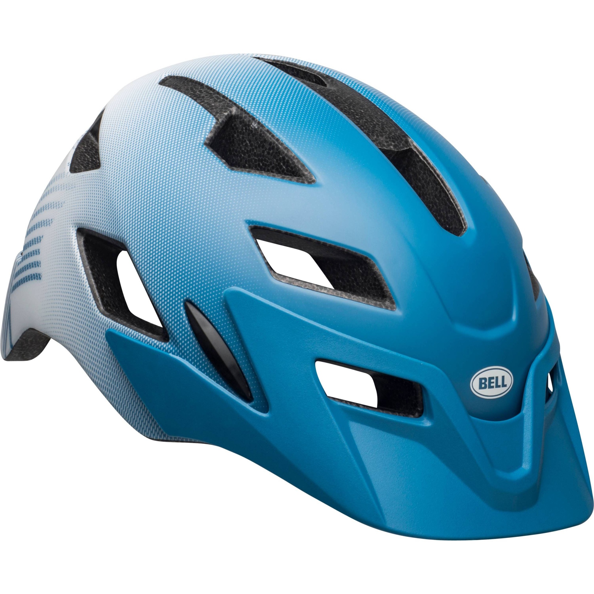 slide 1 of 7, Bell Incline All Mountain Adult Bike Helmet - White/Blue, 1 ct