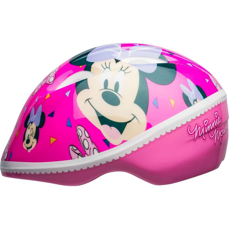 slide 2 of 7, Disney Minnie Mouse Infant Bike Helmet - Pink, 1 ct