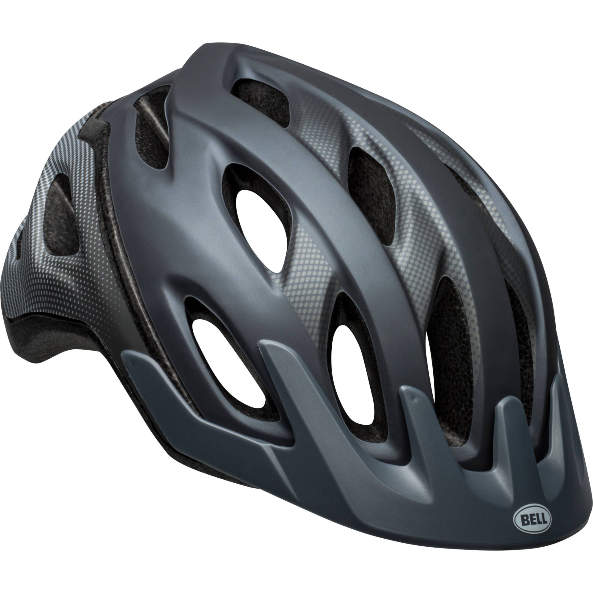 slide 1 of 6, Bell Passage Adult Bike Helmet with lights - Dark Gray, 1 ct