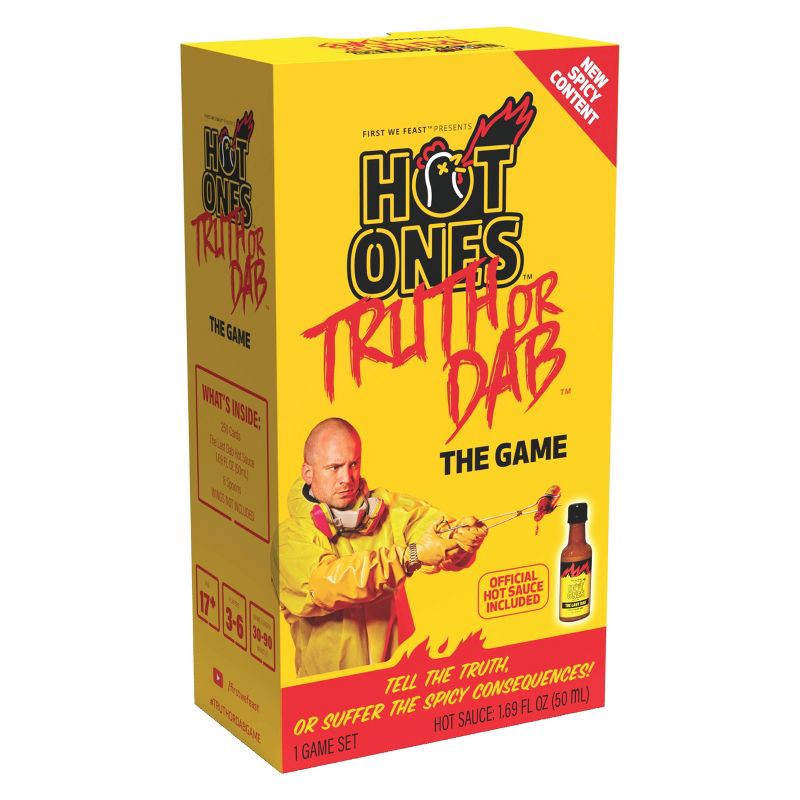 slide 1 of 5, Wilder Games Hot Ones Truth or Dab The Game, 1 ct