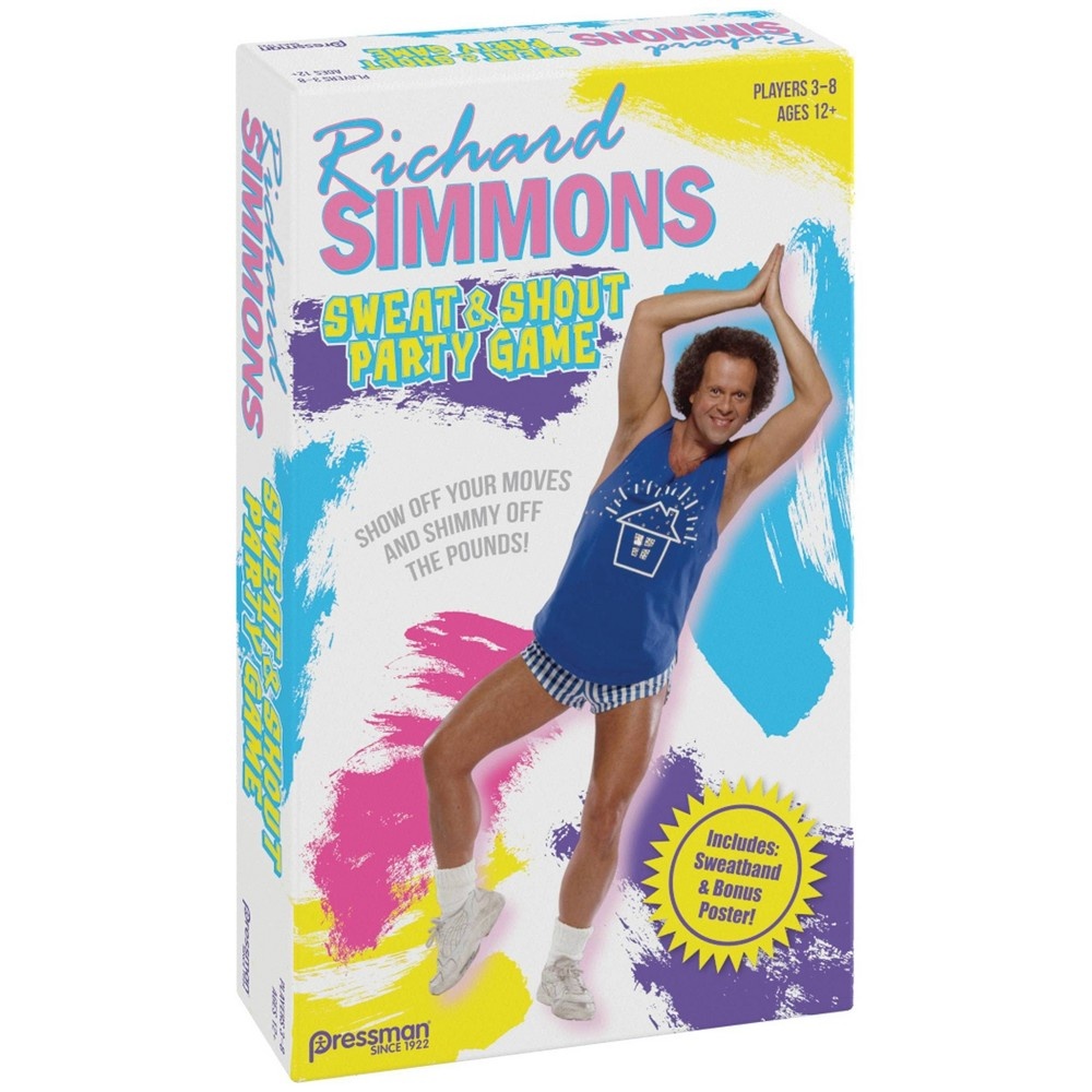 slide 4 of 5, Pressman Richard Simmons: Sweat & Shout Party Game, 1 ct