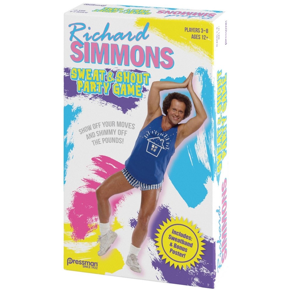 slide 5 of 5, Pressman Richard Simmons: Sweat & Shout Party Game, 1 ct