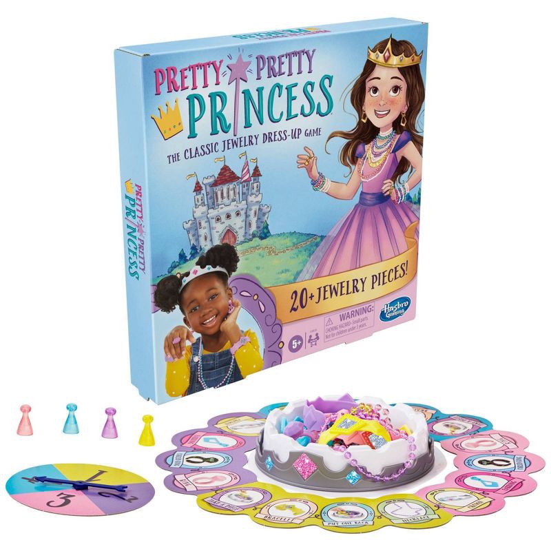 slide 4 of 9, Hasbro Gaming Pretty Pretty Princess Game, 1 ct