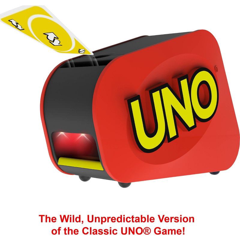 slide 4 of 6, UNO Attack Card Game, Gifts for Kids and Family Night, Card Launcher, 1 ct