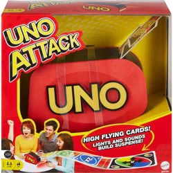 UNO Attack Card Game, Gifts for Kids and Family Night, Card Launcher
