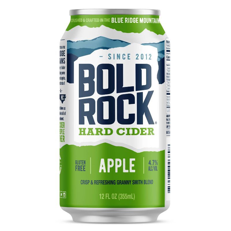 slide 3 of 3, Bold Rock Hard Apple Cider - 15pk/12 fl oz Cans, 15 ct; 12 fl oz
