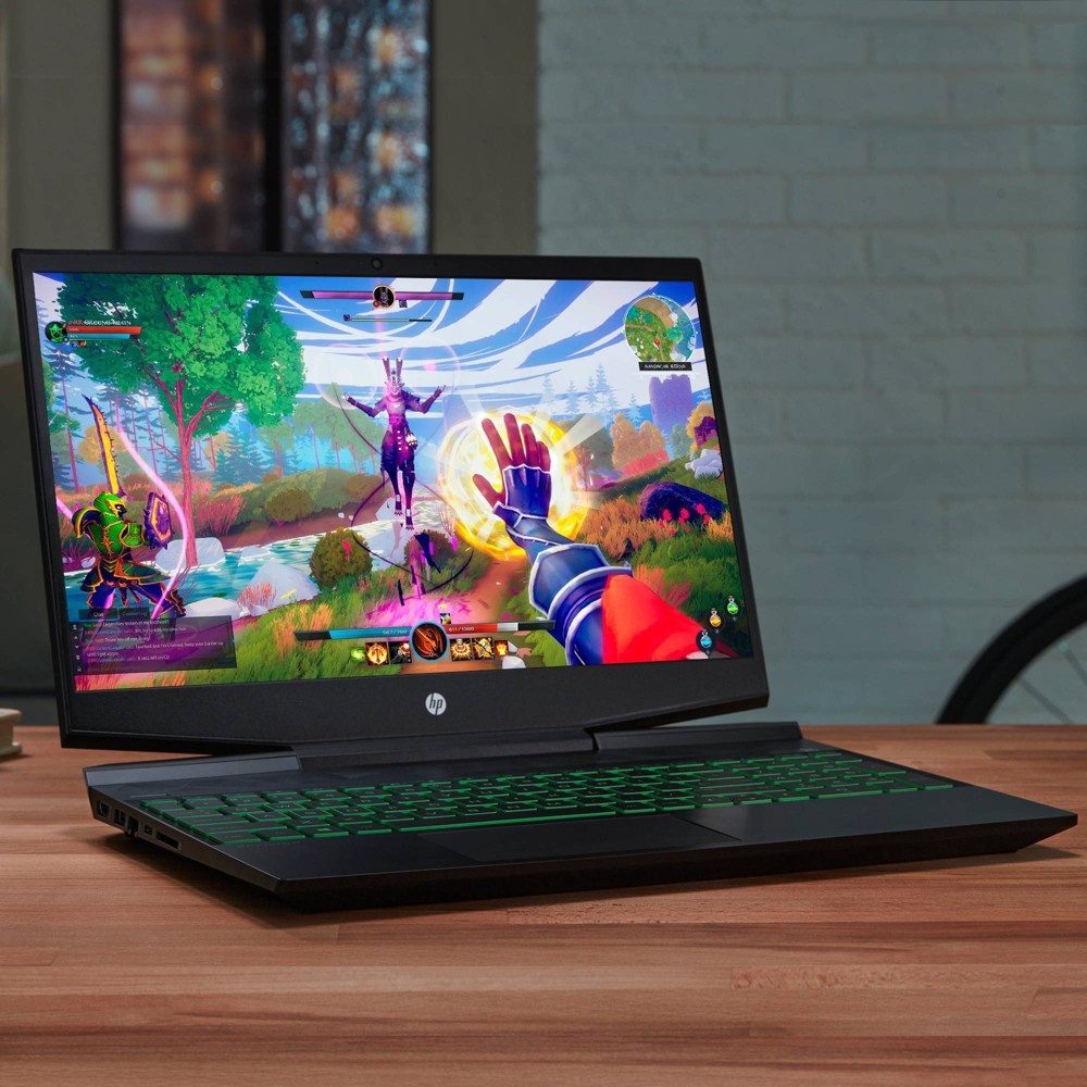 slide 2 of 8, HP Inc. HP 15-dk1035nr 15.6" Pavilion Gaming Laptop - Intel Core i5-10300H - Nvidia GeForce GTX1050, 1 ct