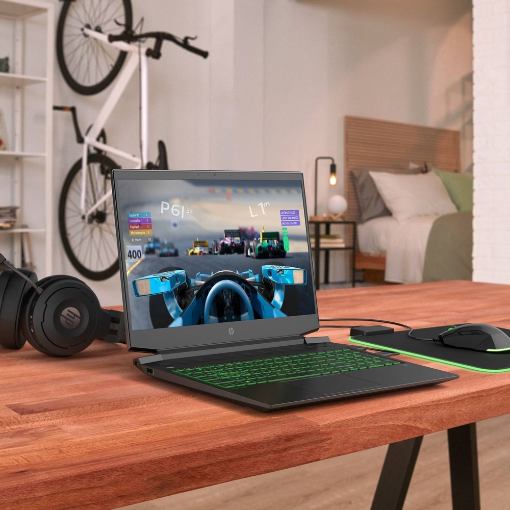 slide 4 of 8, HP Inc. HP 16-a0035nr 16.1" Pavilion Gaming Laptop - Intel Core i5-10300H - Nvidia GeForce GTX1650Ti, 1 ct