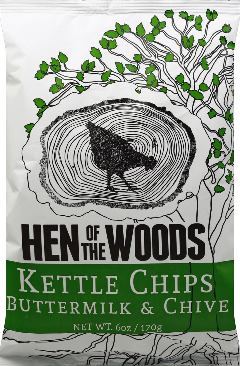 slide 2 of 5, Hen of the Woods Kettle Chips 6 oz, 6 oz