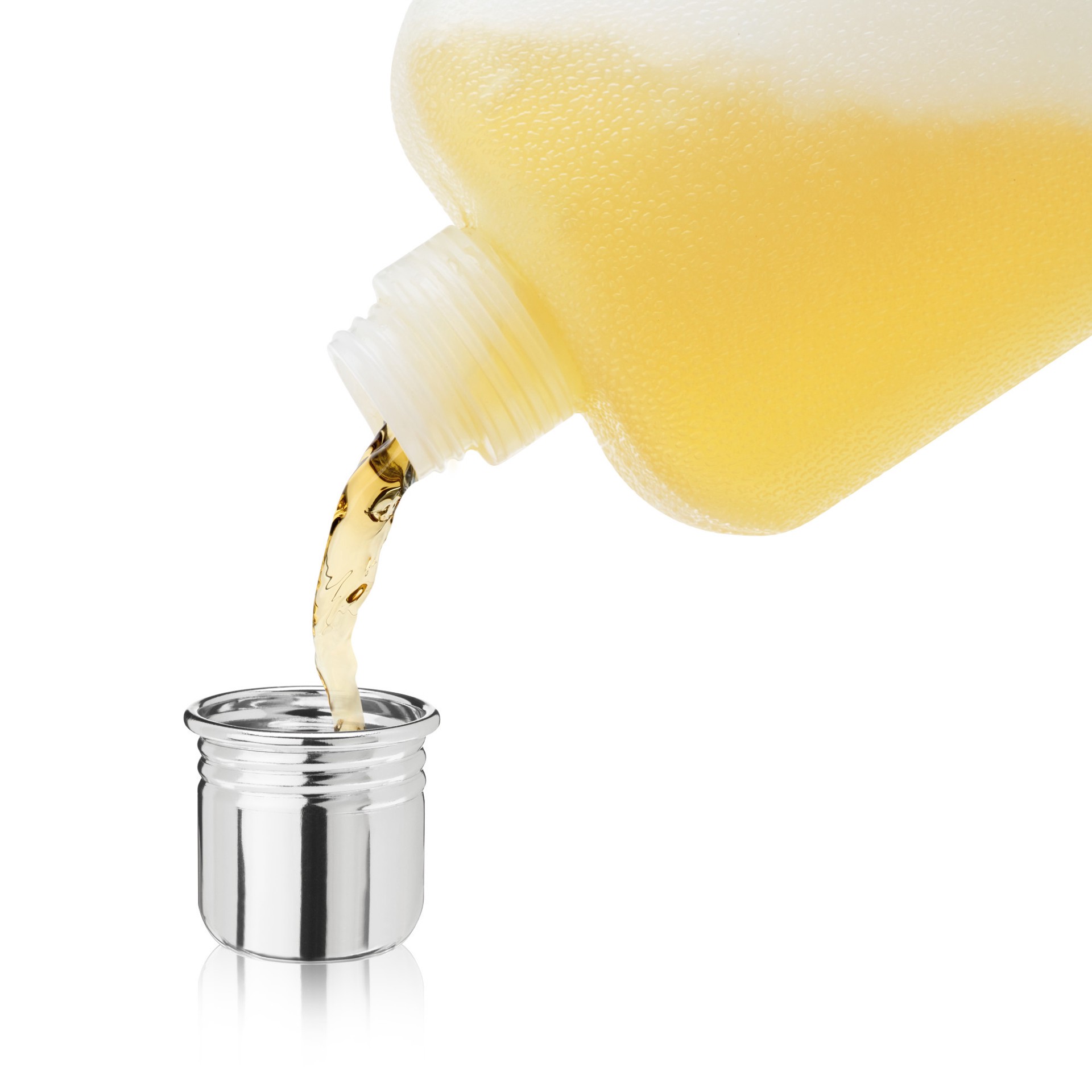 slide 3 of 5, True Rogue Plastic Flask, 16 Ounce Hidden Flask for Liquor, Travel Liquor Flask, Cruise Flask for Liquor, White, Set of 1, 1 ct