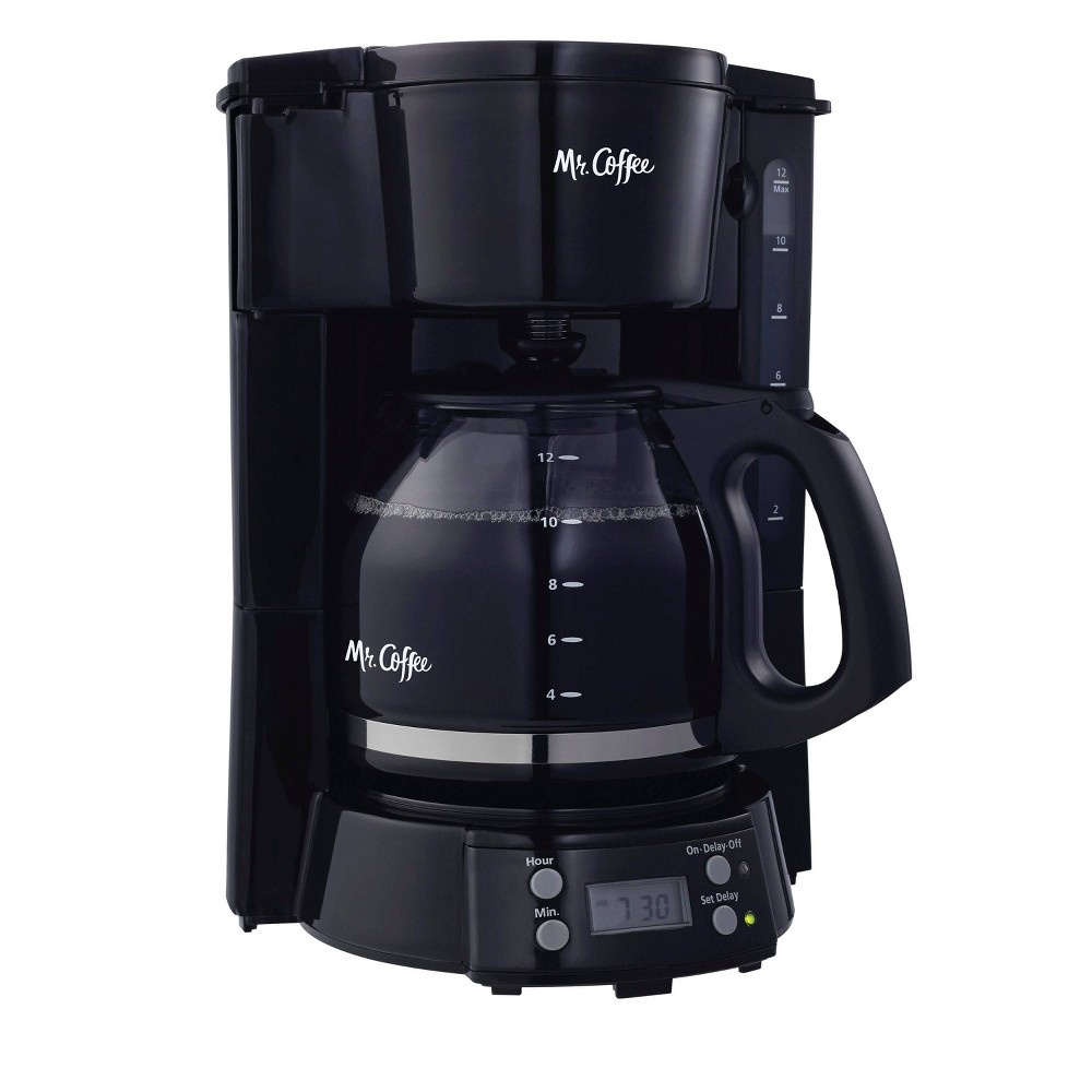 slide 2 of 4, Mr. Coffee 12-Cup Programmable Coffee Maker - Black, 1 ct