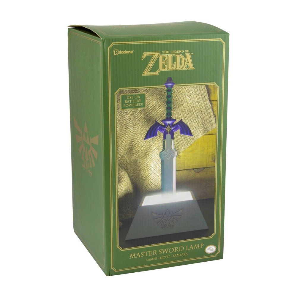 slide 3 of 5, Nintendo Legend of Zelda LED Collectible Light - Master Sword Lamp, 1 ct