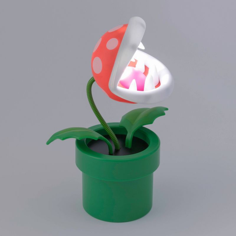 slide 4 of 4, Nintendo LED Collectible Light - Mini Piranha Plant, 1 ct