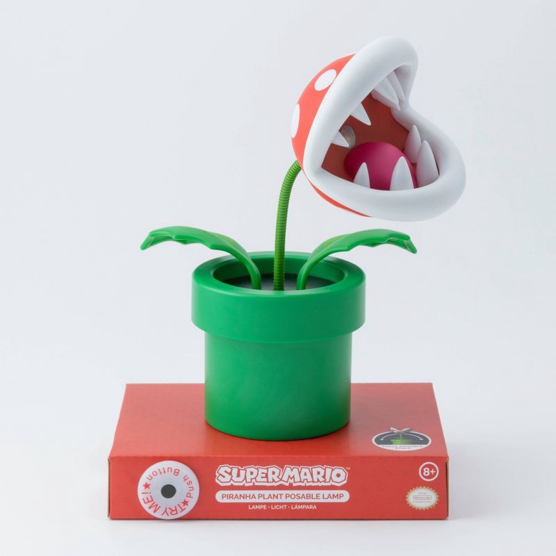 slide 1 of 4, Nintendo LED Collectible Light - Mini Piranha Plant, 1 ct