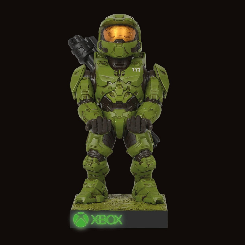 slide 3 of 4, Xbox HALO: Infinite Cable Guy Phone and Controller Holder - Master Chief, 1 ct