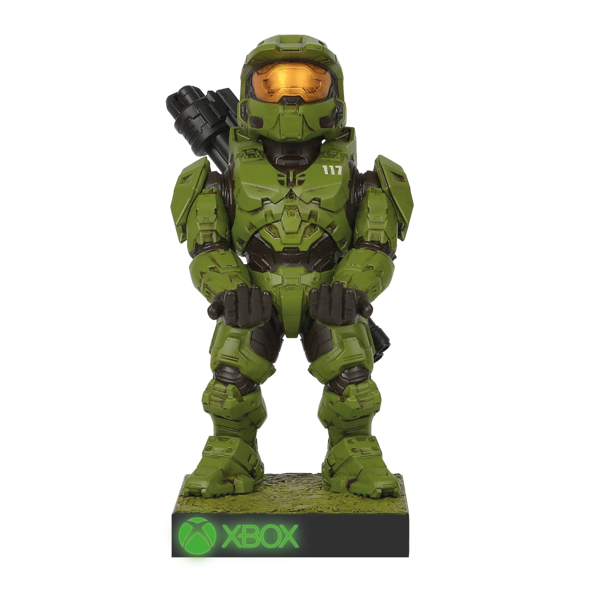 slide 1 of 4, Xbox HALO: Infinite Cable Guy Phone and Controller Holder - Master Chief, 1 ct