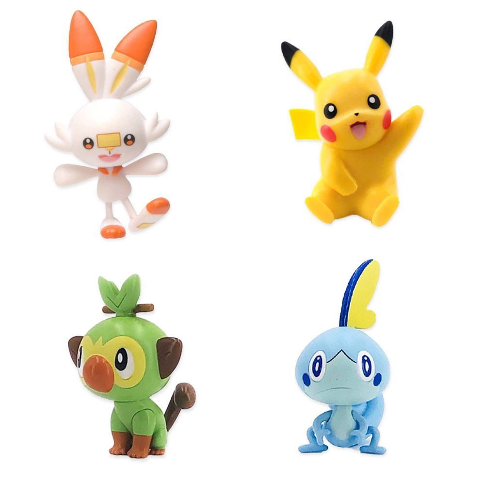 slide 3 of 3, Pokemon Battle Figure, 4 ct