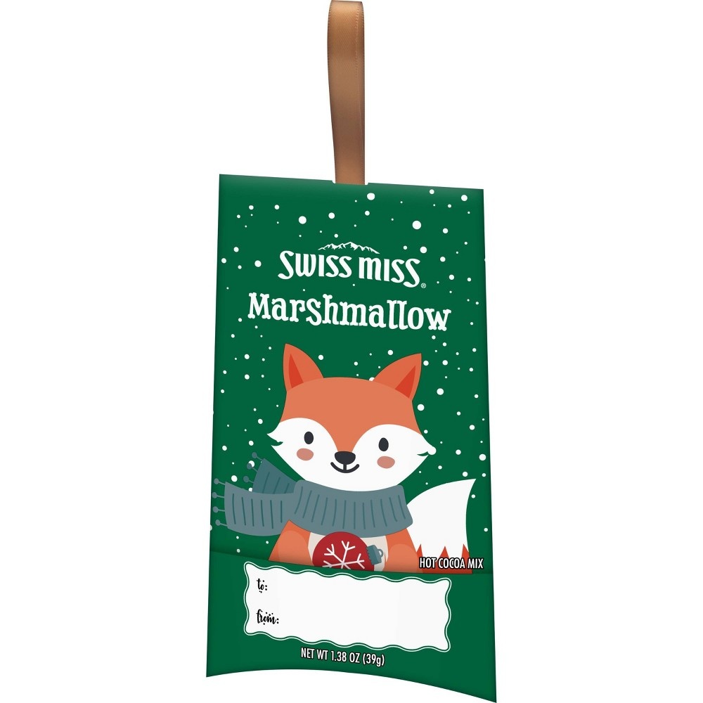 slide 3 of 4, Swiss Miss Holiday Mini Marshmallow Ornament, 1.38 oz