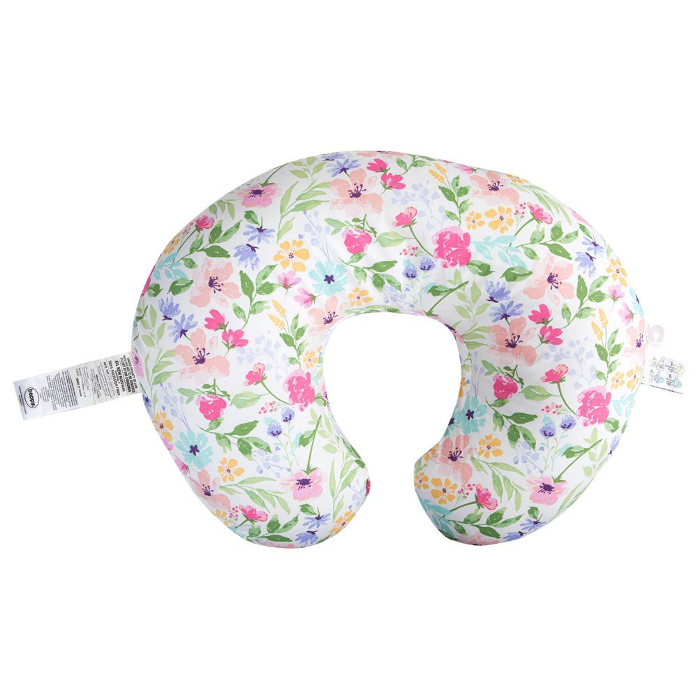 Boppy Original FKA Nursing Support Pillow Colorful Watercolor Flowers