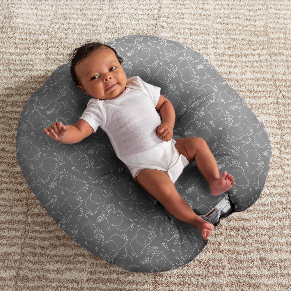 Boppy Original Newborn Lounger Elephant Picnic 1 ct Shipt