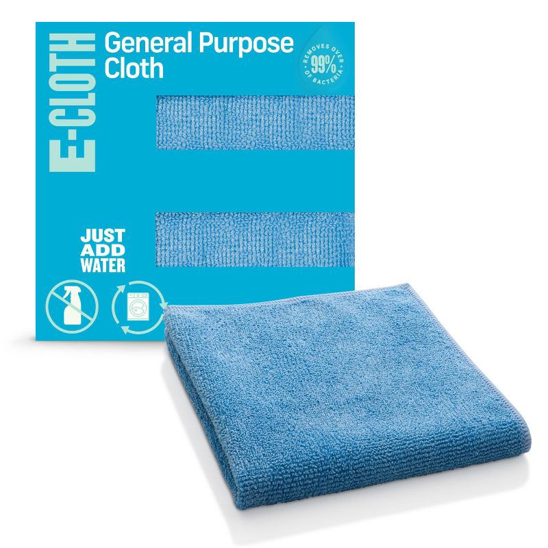 slide 1 of 6, E-Cloth General Purpose Microfiber Cleaning Cloth, 1 ct