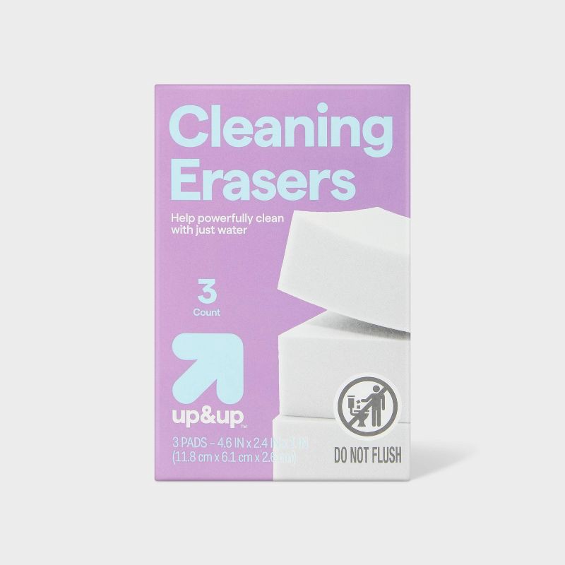 slide 1 of 3, Eraser Pads - 3ct - up&up™, 3 ct