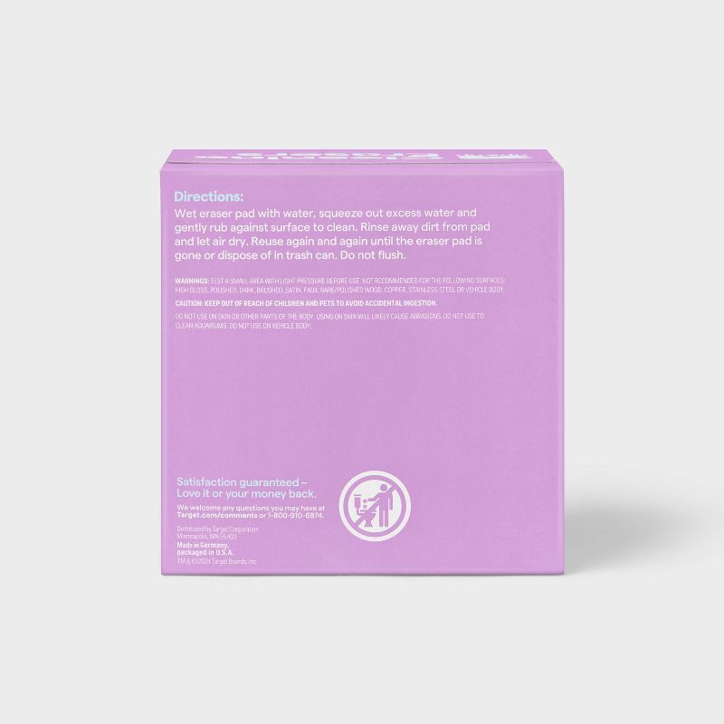 slide 3 of 3, Eraser Pads - 6ct - up&up™, 6 ct