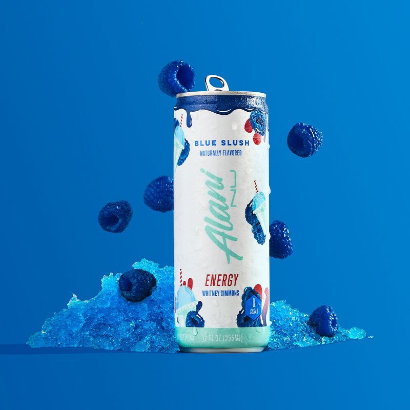 slide 4 of 5, Alani Nu Alani Blue Slush Energy Drink - 12 fl oz Can, 12 fl oz
