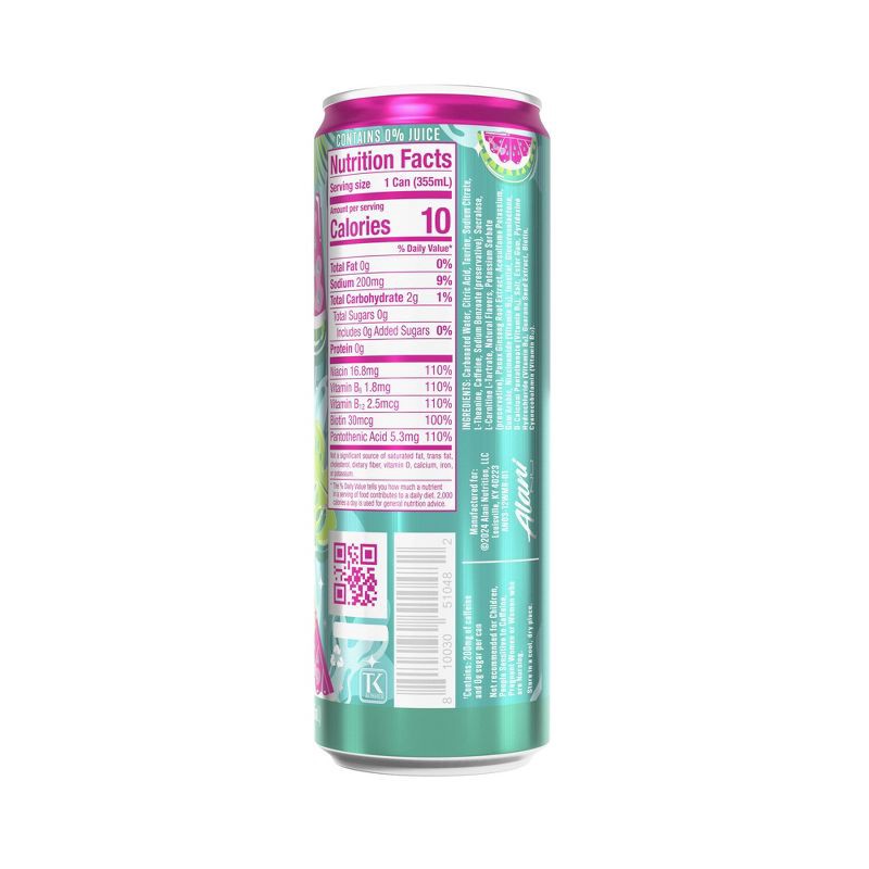 slide 3 of 4, Alani Nu Alani Watermelon Energy Drink -12 fl oz Can, 12 fl oz