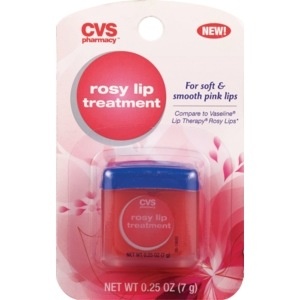 slide 1 of 1, CVS Pharmacy Rosy Lip Treatment, 0.25 oz