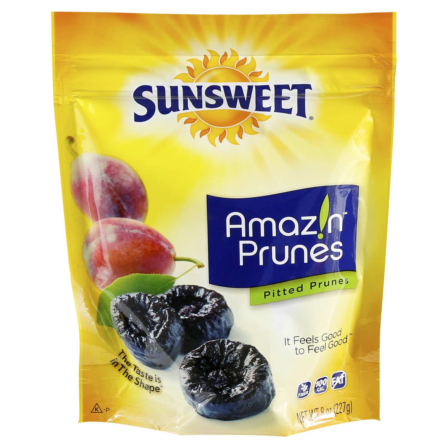 slide 1 of 2, Sunsweet Pitted Amaz!n Prunes, 8 Oz, 8 oz
