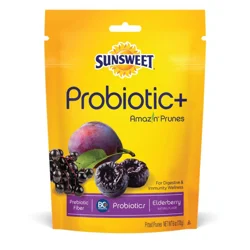 Sunsweet Amaz'n Probiotic+ Elderberry Prunes 6 oz