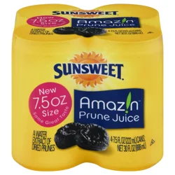 Sunsweet Prune Juice - 4 ct; 7.5 oz