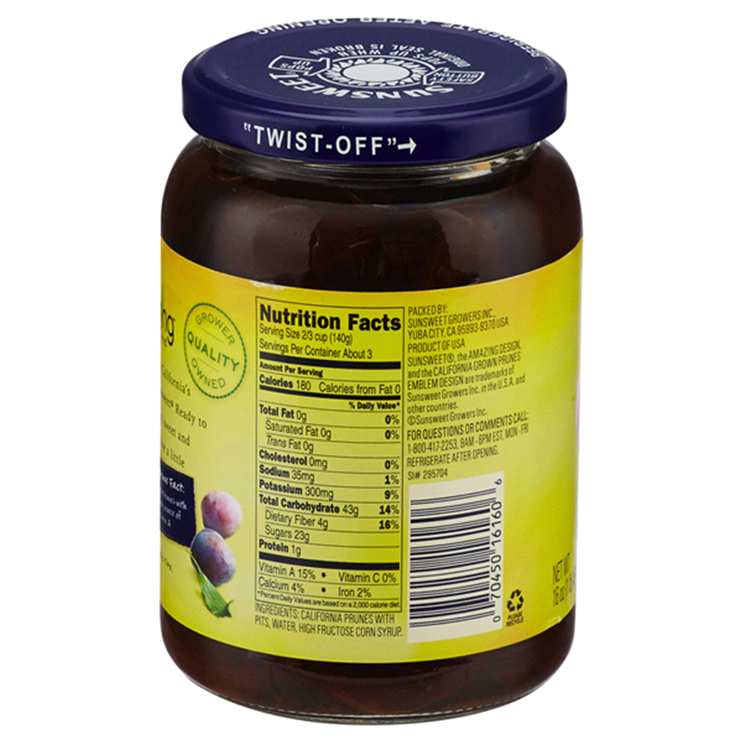 slide 2 of 4, Sunsweet Ready to Serve Prunes, 16 oz