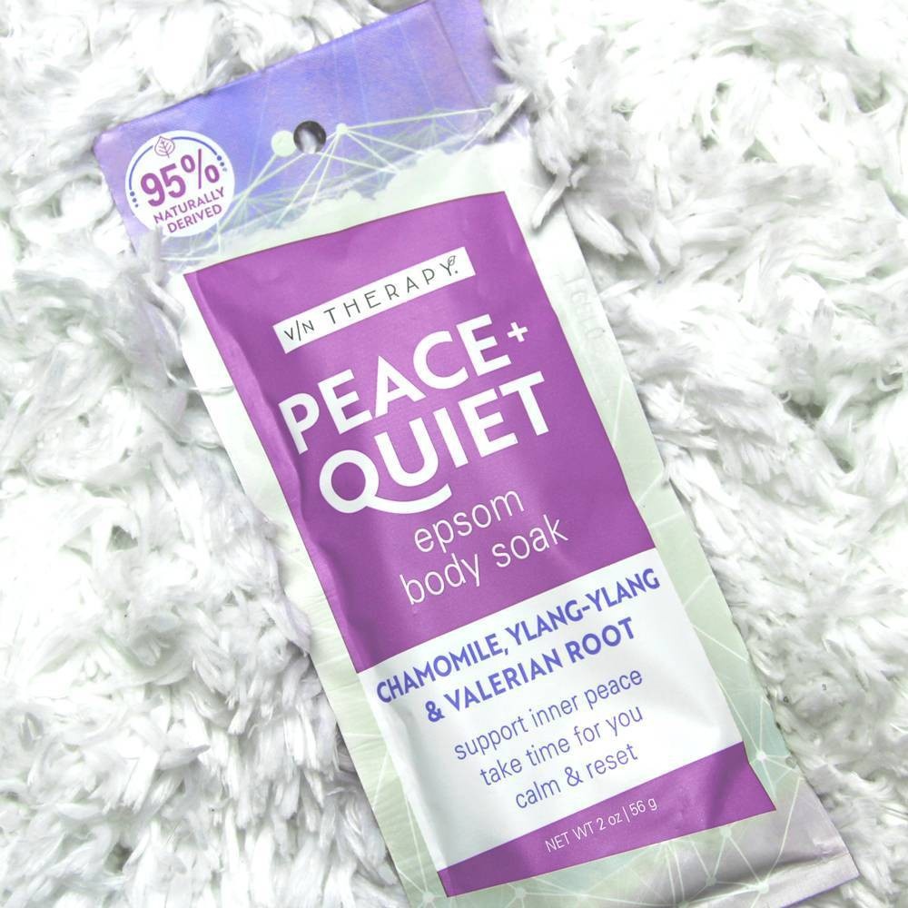 slide 4 of 4, Village Naturals Peace and Quiet Epsom Bath Soak, 2 oz