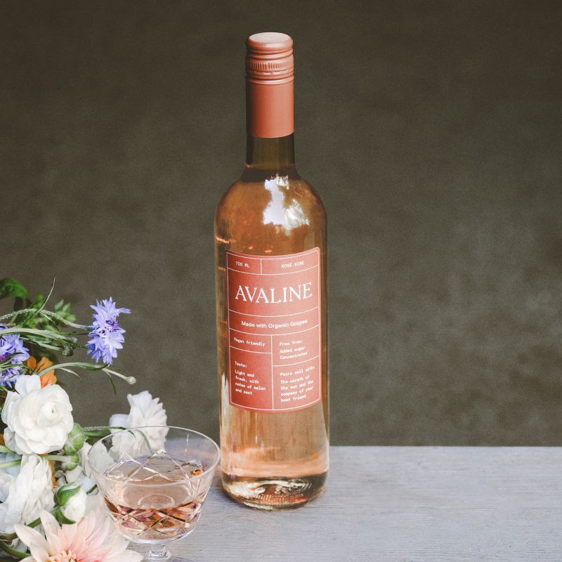 slide 5 of 5, Avaline Wines Avaline Rosé Wine - 750ml Bottle, 750 ml