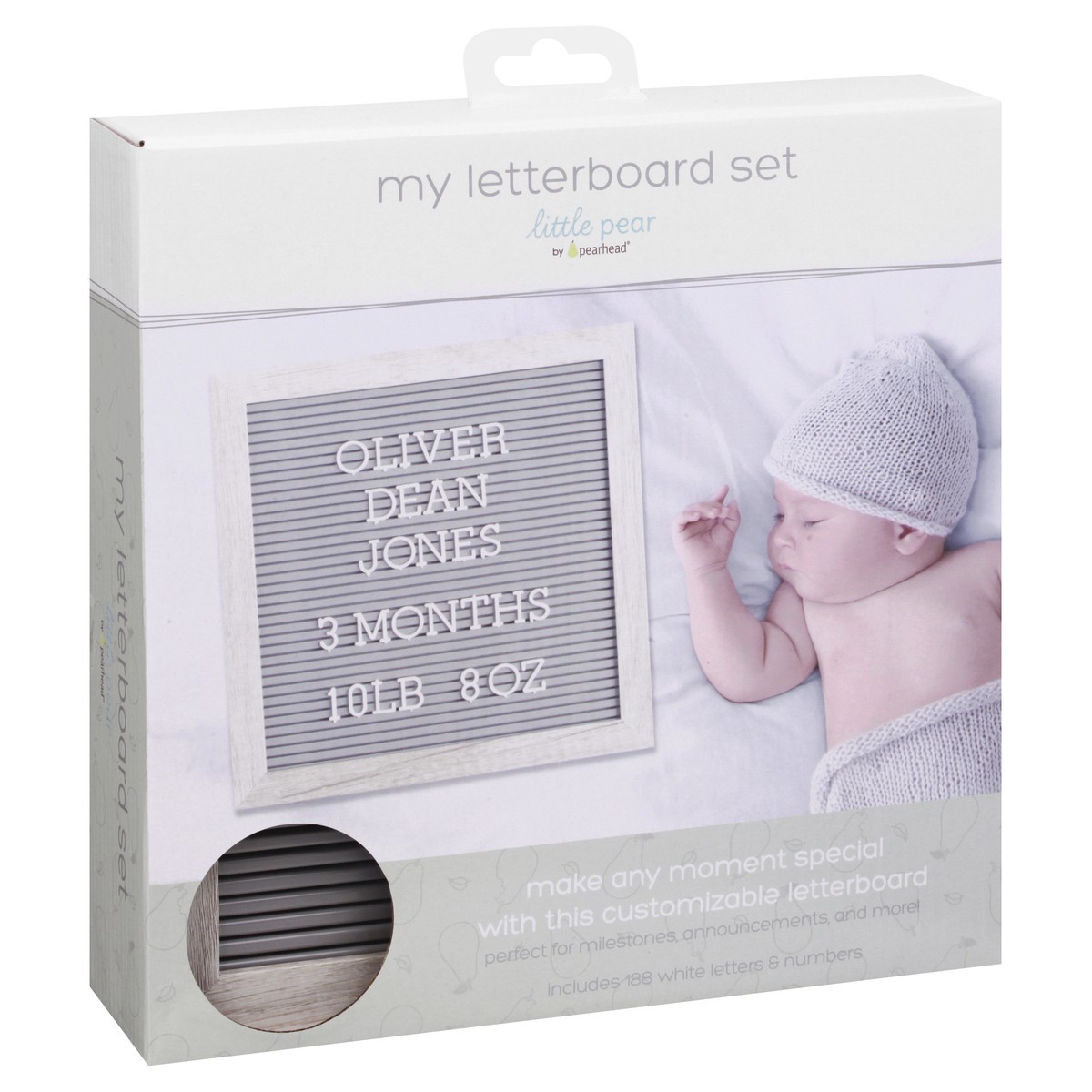 slide 4 of 9, Pearhead Little Pear My Letterboard Set 1 ea, 1 ct