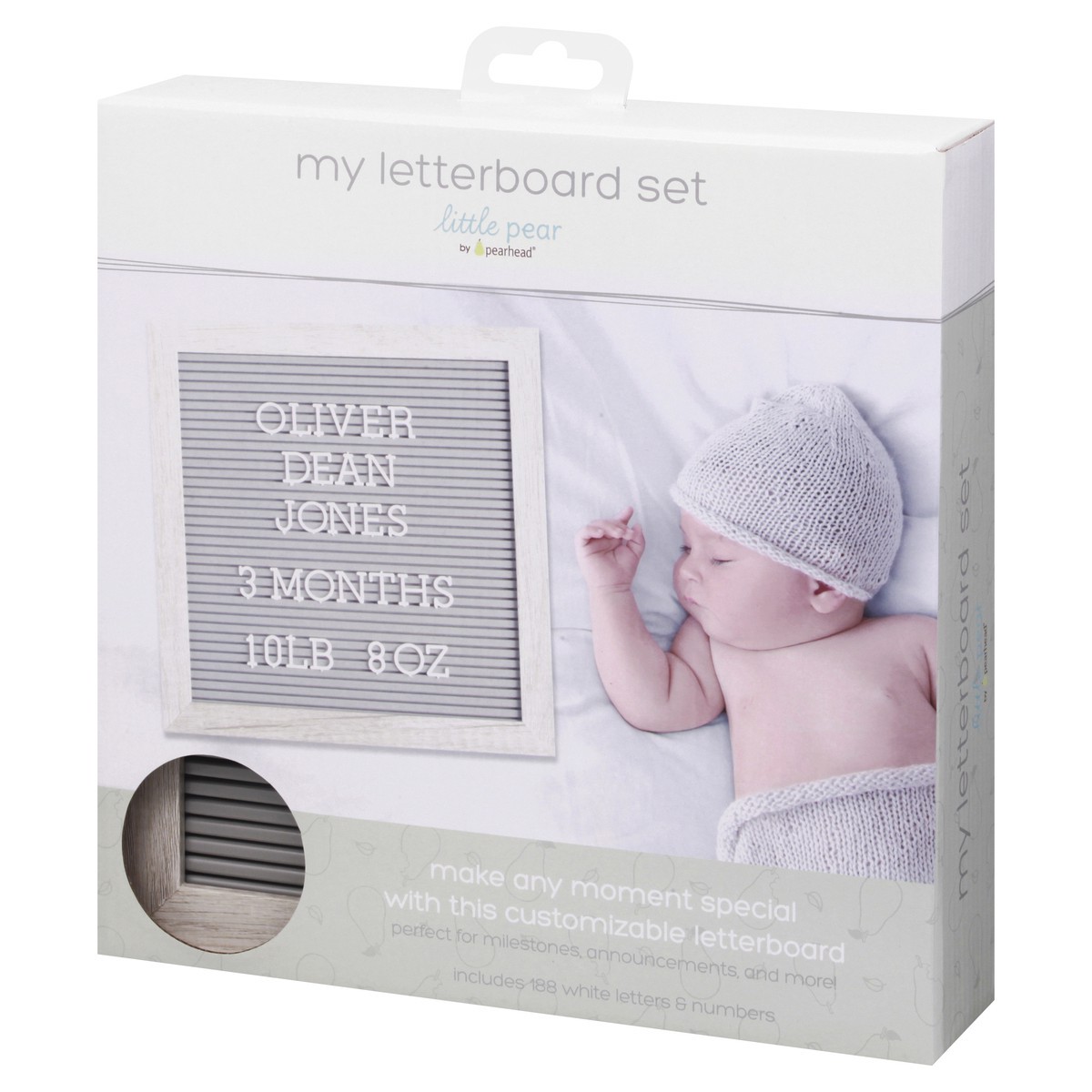 slide 8 of 9, Pearhead Little Pear My Letterboard Set 1 ea, 1 ct