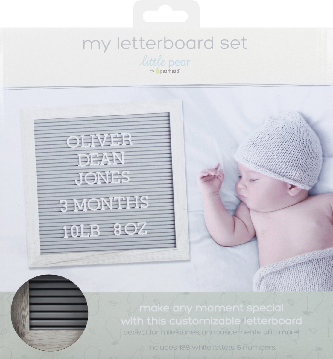 slide 6 of 9, Pearhead Little Pear My Letterboard Set 1 ea, 1 ct