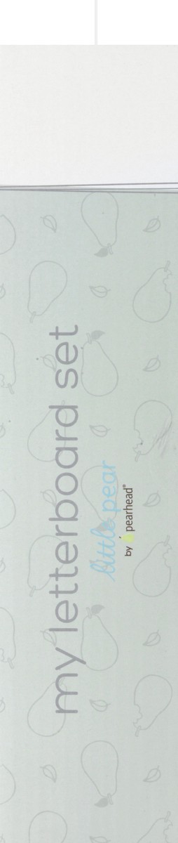 slide 3 of 9, Pearhead Little Pear My Letterboard Set 1 ea, 1 ct