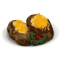 Fresh Cheese Baked Potato