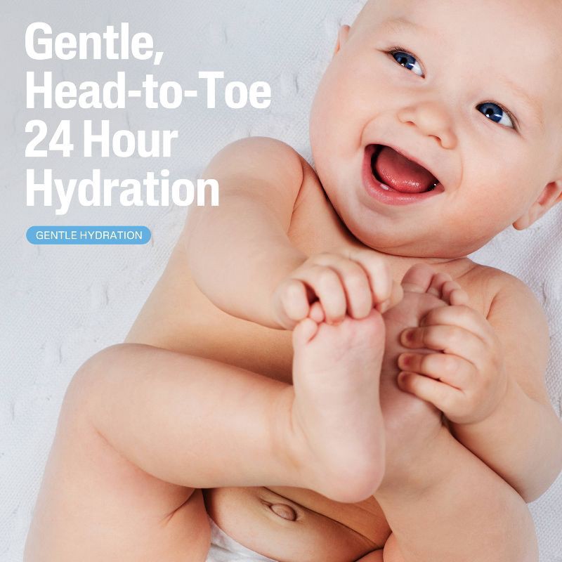 slide 5 of 7, Cetaphil Baby Healthy Skin Essentials Gift Set with Baby Wash and Shampoo + Baby Lotion, Hypoallergenic - 2ct, 2 ct