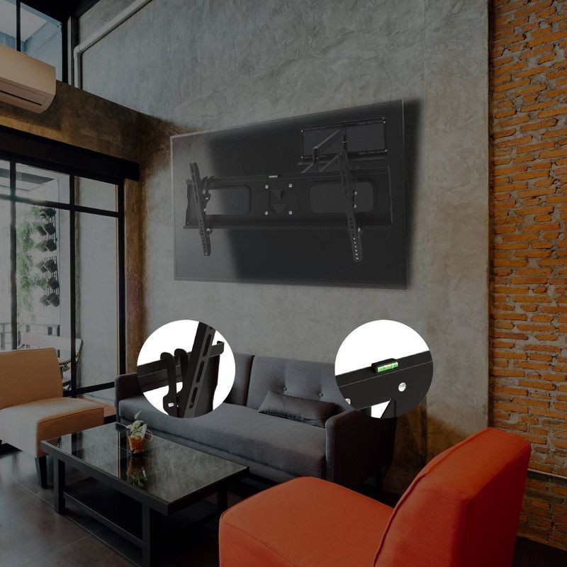 slide 7 of 8, Core Innovations Full Motion TV Mount 19-80", 1 ct