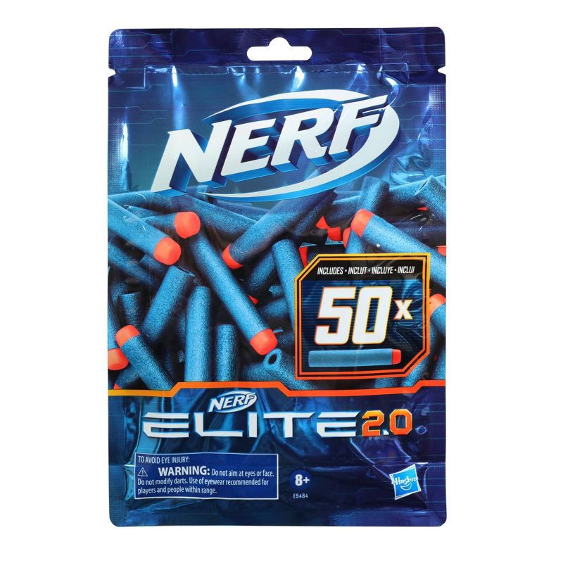 slide 1 of 4, NERF Elite 2.0 Refill - 50ct, 50 ct