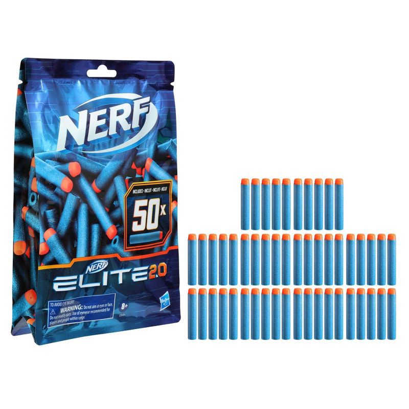 slide 4 of 4, NERF Elite 2.0 Refill - 50ct, 50 ct