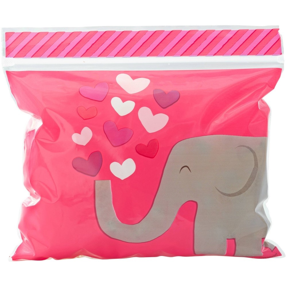 slide 2 of 2, Wilton Elephant Resealable Treat Bags, 20 ct