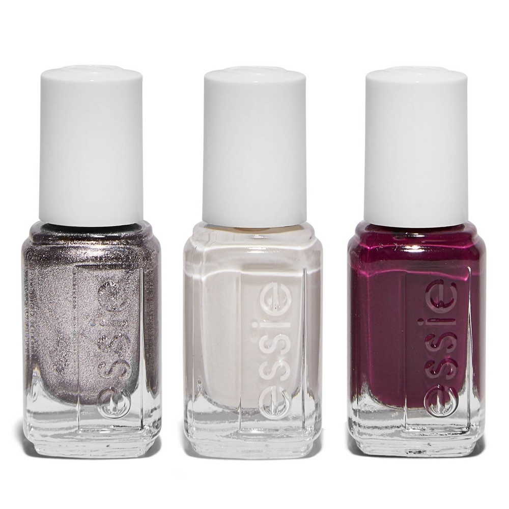 slide 2 of 5, essie Holiday Best Sellers Nail Color Mini Gift Set, 3 ct