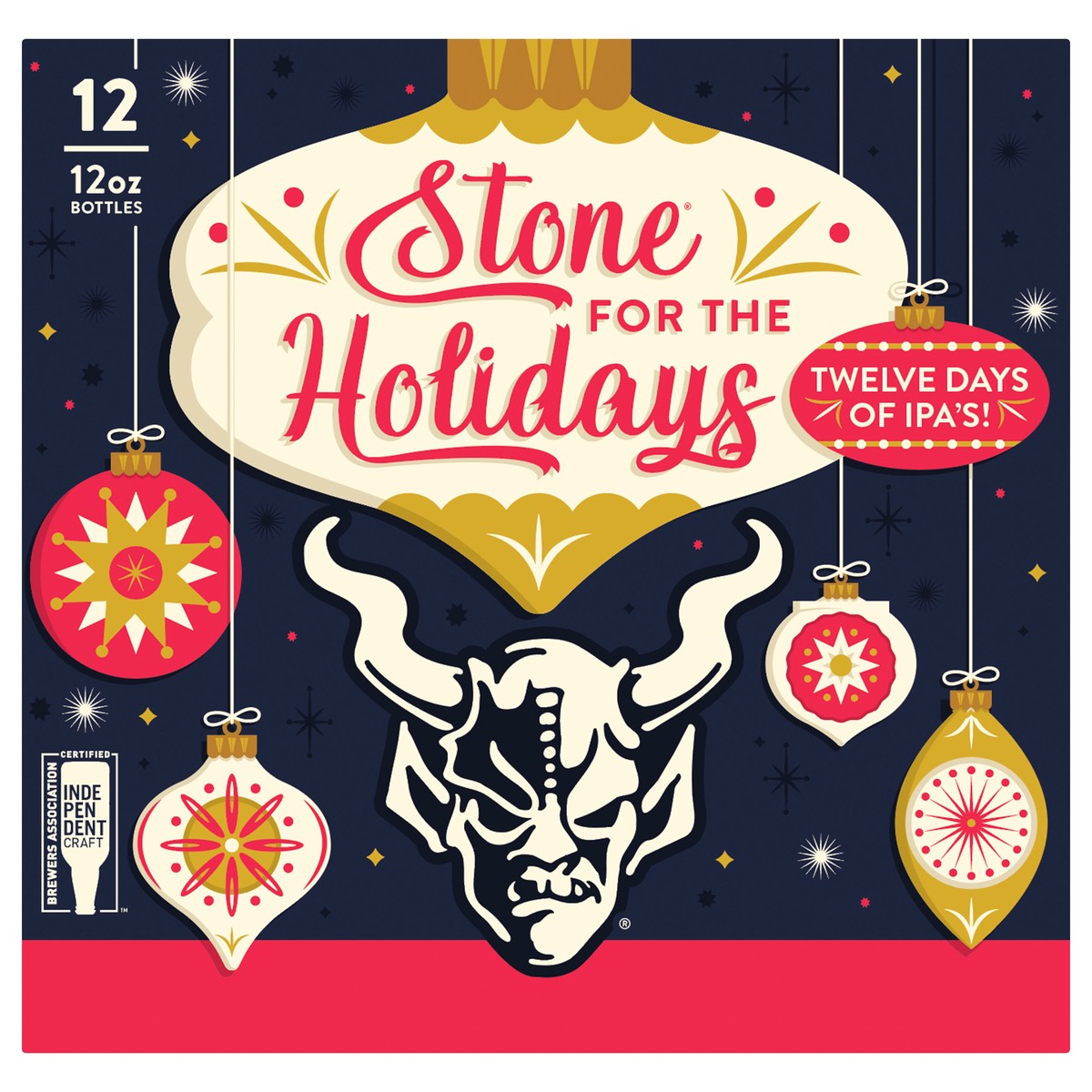 slide 1 of 4, Stone Beer, Twelve Days Of Ipa, 144 oz