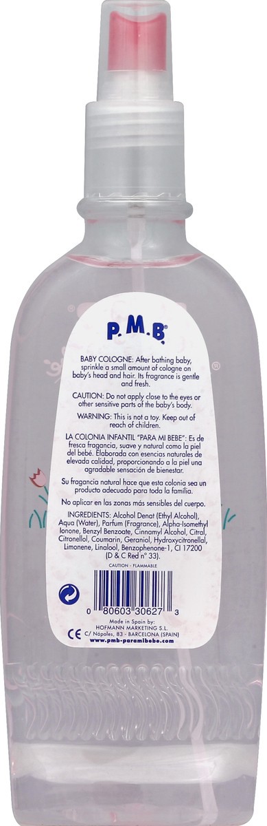 slide 2 of 7, PMB Baby Cologne 8.3 oz, 8.3 oz